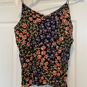 Cotton on floral tank top